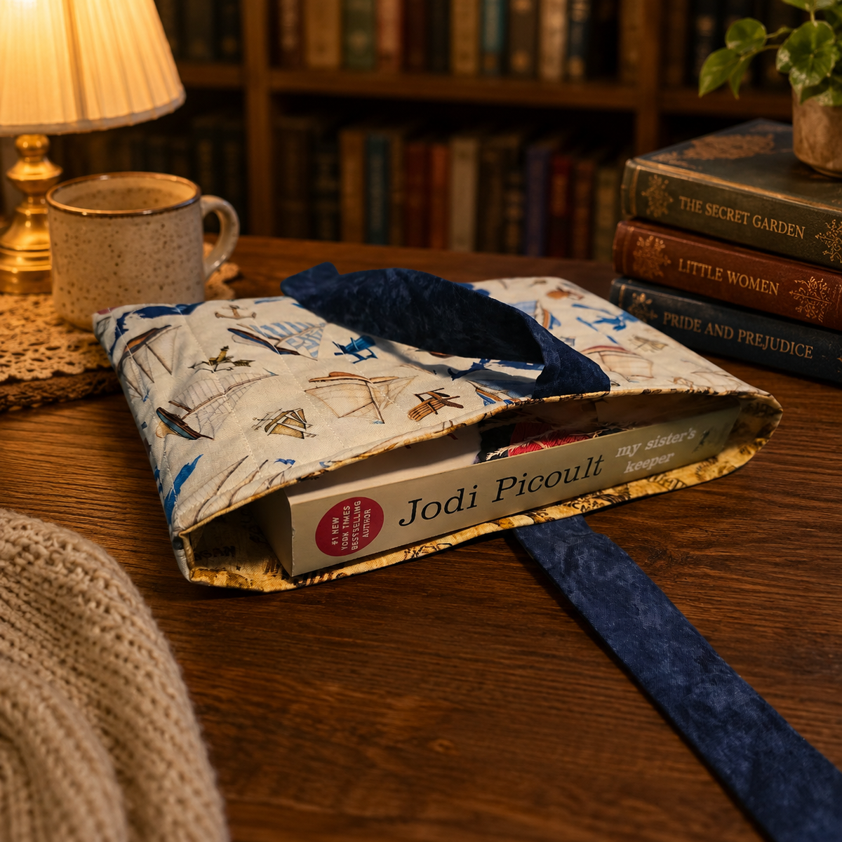 Michigan Sailboat Book Sleeve